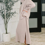 Nadorine Cozy Waffle Knit Two-Piece Set