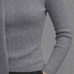 Nadorine Comfort Slim Fit Knit Top with Detachable Scarf