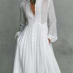 Nadorine Women's Casual Flowy Lightweight Vacation Wedding Long Jumpsuit