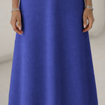 Urban Casual Collared Ribbed Knit Dress