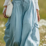 Nadorine Casual Relaxed Elastic Waist Balloon Pants
