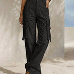 Modern Comfortable High Waist Cargo Pants