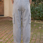 Versatile Street Style Drawstring Cargo Pants