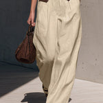 Effortless Leisure Contrast Color 100% Cotton Matching Set