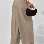 Stylish Pleated High Waist Wide-Leg Pants