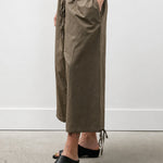 Loose Casual Drawstring Balloon Capri Pants