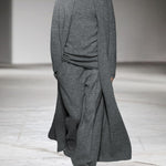 Knitted Three Piece Set Cardigan Turtleneck Sweater and Wide Leg Pants