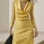 Luxury Satin Evening Elegance Dress