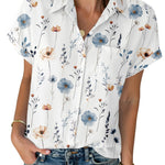 Zeagoo Zeagoo Casual Short Sleeve Button Down Shirt for Women Casual Loose Business Casual 2026 | Under $40