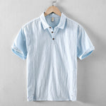 Riku Cotton Linen Polo