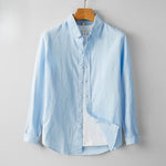 Hensu Button-Up Linen Shirt