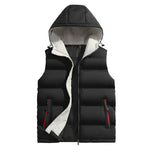 KZZ Men's versatile hooded casual vest