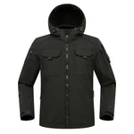 KZZ Men's Casual Hooded Hiking Jacket Warm Coat