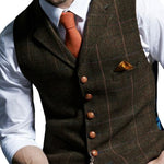 KZZ  Classic Formal & Casual Sleeveless Waistcoat