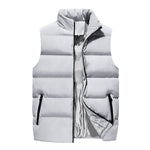 KZZ Mens Vest Jacket Warm Sleeveless Jackets