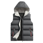 KZZ Men's versatile hooded casual vest