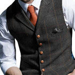 KZZ  Classic Formal & Casual Sleeveless Waistcoat