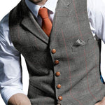 KZZ  Classic Formal & Casual Sleeveless Waistcoat