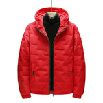 KZZ Men's Winter Warm Jacket Lightweight and windproof Lining Regular Fit