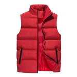KZZ Mens Vest Jacket Warm Sleeveless Jackets