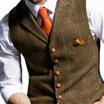 KZZ  Classic Formal & Casual Sleeveless Waistcoat