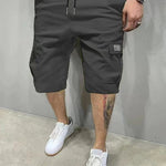 KZZ Men's Shorts, Slanted Pockets, Versatile Casual Pants