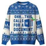 KZZ Men's Crew Neck Long Sleeve Christmas Sweatshirt