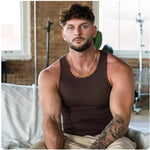 KZZ Ultra-Soft Cotton Fitted Tank
