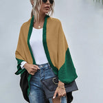 Nadorine Crochet Color Stitching Winter Sweaters