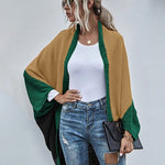 Nadorine Crochet Color Stitching Winter Sweaters