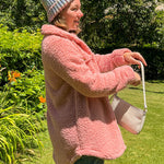 Nadorine Button Down Winter Warm Brushed Jacket