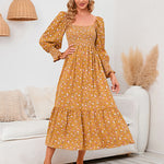 Long Sleeve V Neck Knitted Pencil Dress Jumper Long Dress