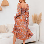 Long Sleeve V Neck Knitted Pencil Dress Jumper Long Dress