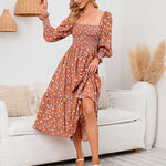 Long Sleeve V Neck Knitted Pencil Dress Jumper Long Dress