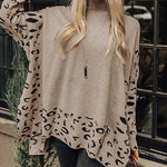 Nadorine Corseted Tunic Winter Long Sleeved T-Shirt Pure Color Stand Collar Stretchable Top