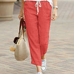 Nadorine Drawstring Elastic Pants