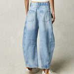 Wide-Leg Low-Rise Jeans