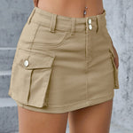 Low Waist Slim Fit Hip Skirt
