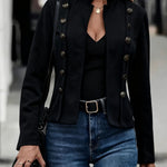 Vintage Open Front Suede Jacket