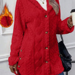 Nadorine Comfy Warm Hooded Fleece Coat