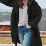 Winter Fashion Polar Fleece Hooded Coat