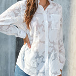 Zeagoo Zeagoo Casual Chiffon Long Sleeve Floral Shirt for Women Casual Boho Summer Vacation 2026 | Under $40