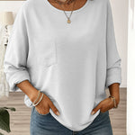 Minimalist Daily Comfort Long Sleeve T-shirt