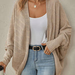 Stylish Soft Pit-Stripe Cardigan