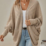 Stylish Soft Pit-Stripe Cardigan