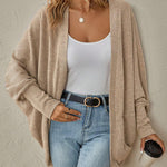 Stylish Soft Pit-Stripe Cardigan