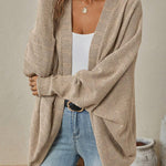 Stylish Soft Pit-Stripe Cardigan