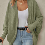 Stylish Soft Pit-Stripe Cardigan