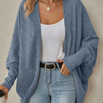 Stylish Soft Pit-Stripe Cardigan