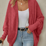 Stylish Soft Pit-Stripe Cardigan